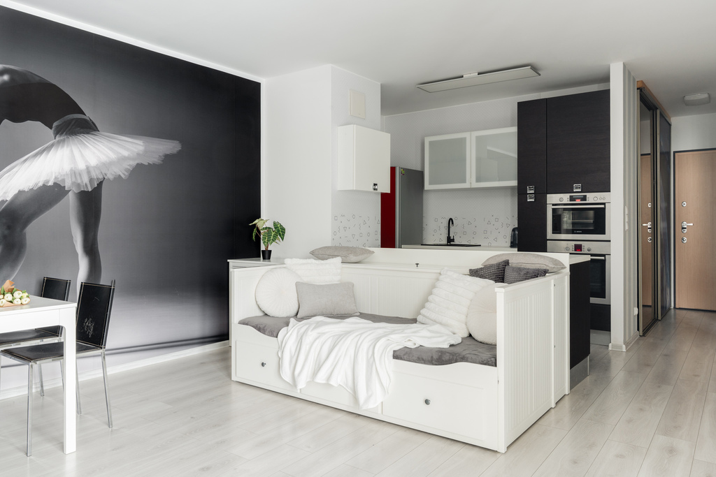 Garnizon | 50 m² | 2 pokoje | 7. piętro | Południe