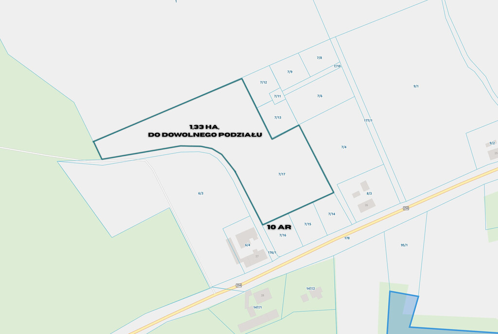 Malownicza działka w pobliżu Żar