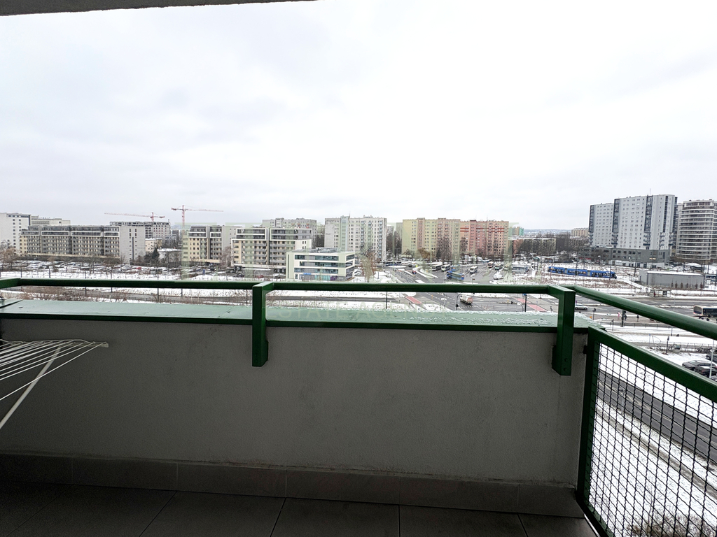 Słoneczne mieszkanie 1-pokojowe z balkonem 35m2