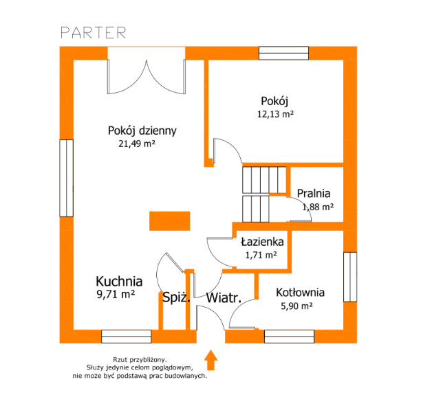 Przestronny dom w Zbąszyniu – 117 m², 4 sypialnie,
