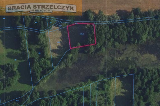 Urokliwa działka w gm. Serock z dostępem do rzeki.