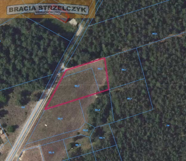 Działka budowlana w miejscowości Łacha gm. Serock.