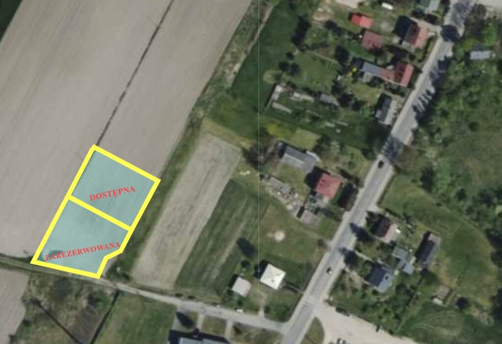 Działka budowlana 1350 m2 | Widawa | Łask