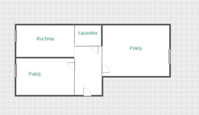 dwa niezależne pokoje, w samym centrum