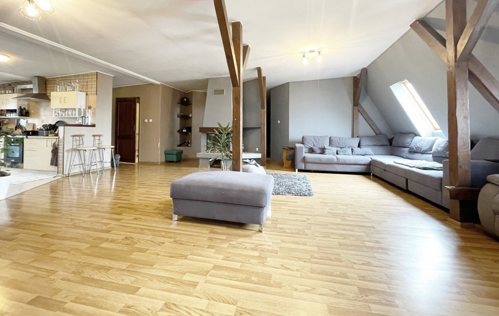 Duże mieszkanie w Kamienicy z loggią