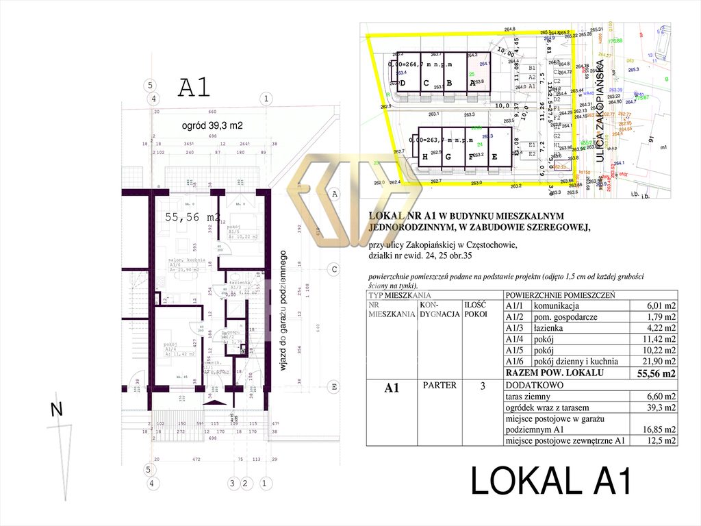 Mieszkanie z ogródkiem na sprzedaż Parkitka