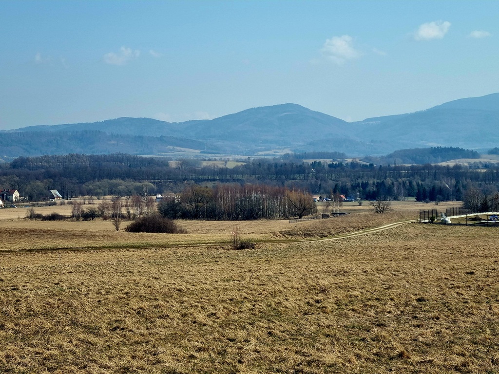 Działka z widokiem na Masyw Śnieżnika