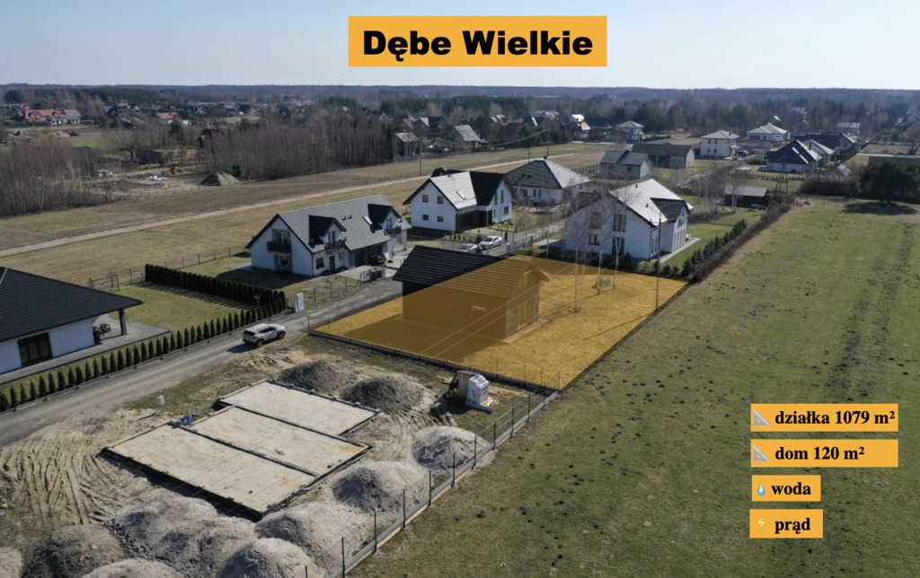 WYJĄTKOWY DOM WOLNOSTOJĄCY - SZKIELETOWY 120M2