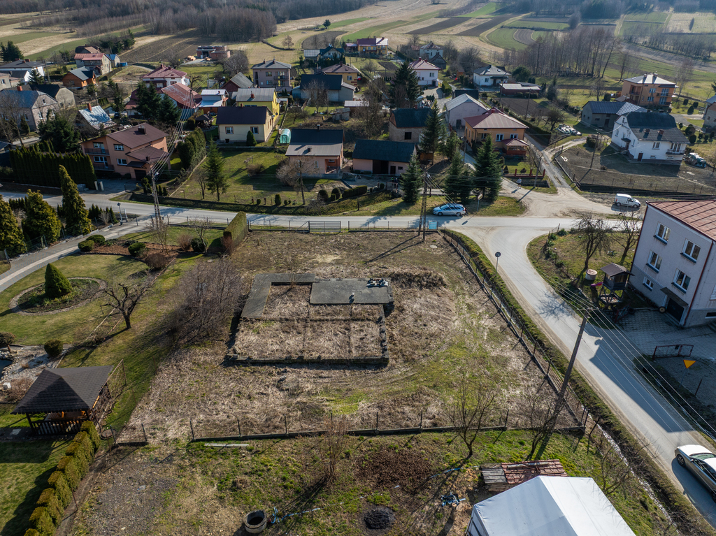 Działka budowlana | Długie | k. Krosna | 11ar