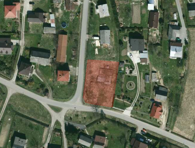 Działka budowlana | Długie | k. Krosna | 11ar