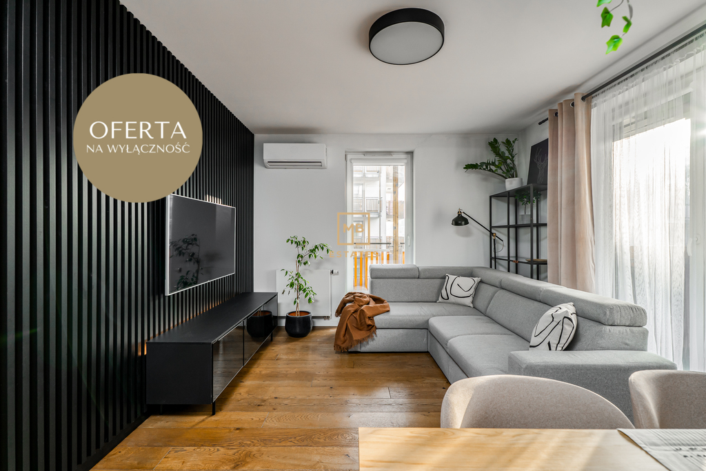 Przestrzeń, światło, komfort – 3 pokoje, 2 balkony