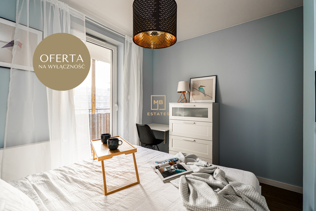 Przestrzeń, światło, komfort – 3 pokoje, 2 balkony