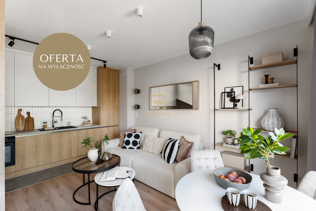 Design i prywatność – apartament z tarasem