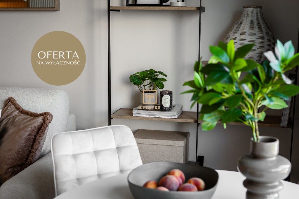 Design i prywatność – apartament z tarasem