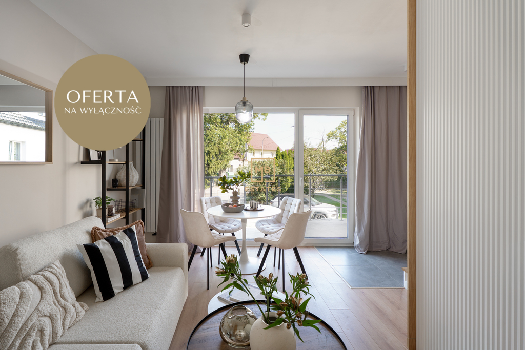 Design i prywatność – apartament z tarasem