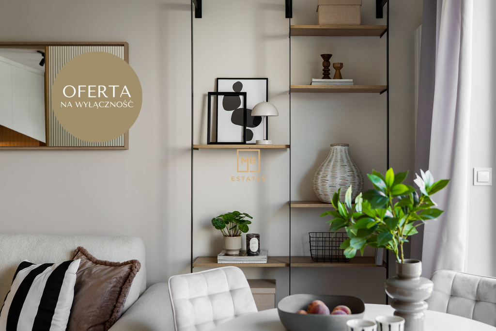 Design i prywatność – apartament z tarasem