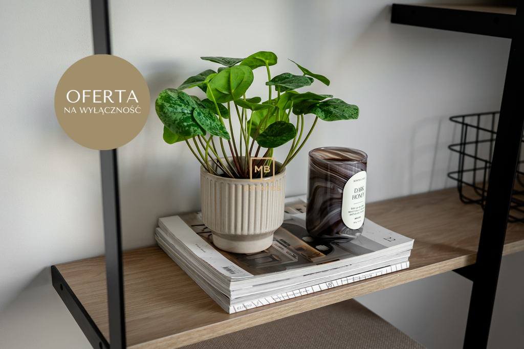 Design i prywatność – apartament z tarasem
