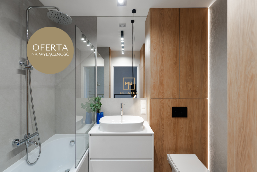 Design i prywatność – apartament z tarasem