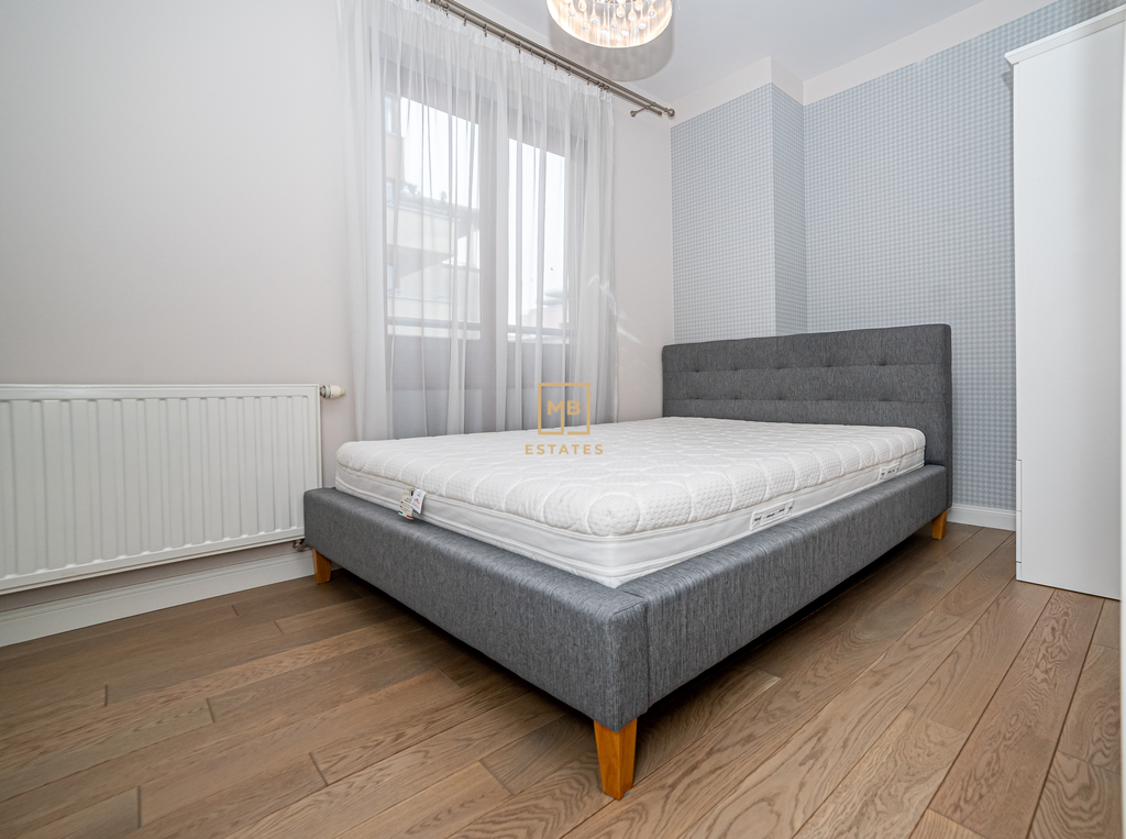 Eleganckie, umeblowane mieszkanie 58 m² z balkonem