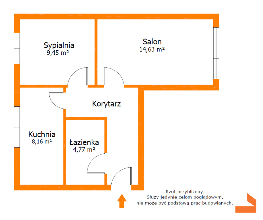 45 m² ciszy i możliwości – zamieszkaj po swojemu