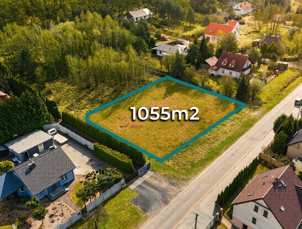 Działka budowlana MPZP | Mieścicka | 1055 m2
