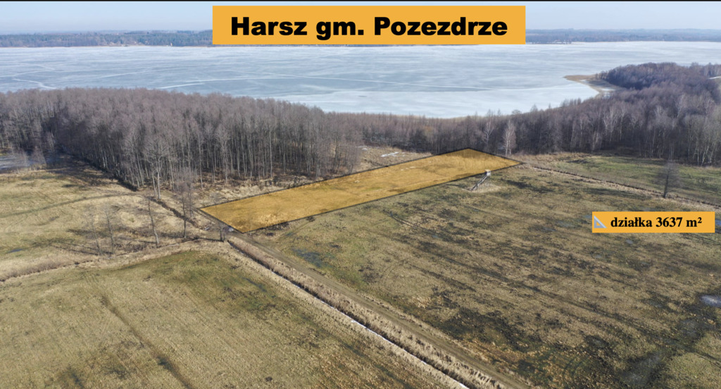 zamieszkaj między lasem a trzema jeziorami !