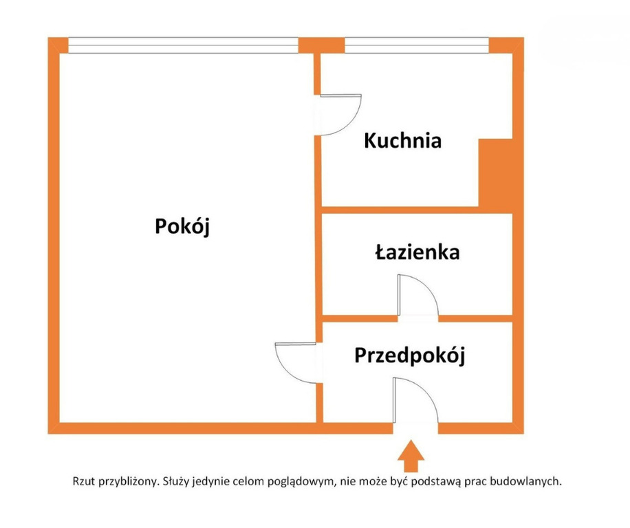 Kawalerka 25 m², 2. piętro, al. Pasjonistów