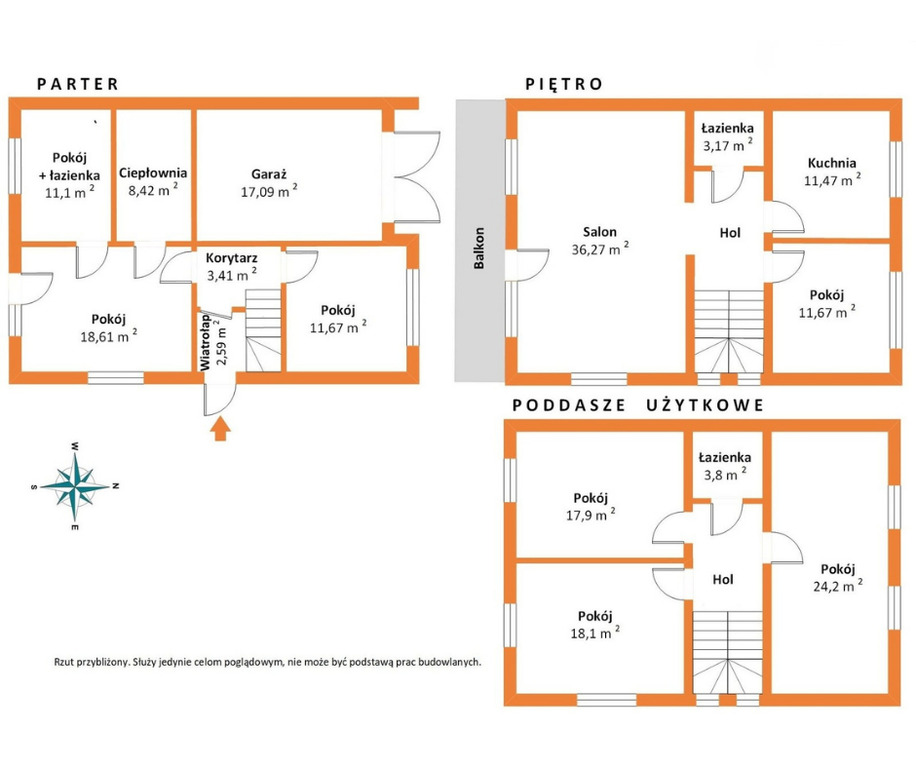 Nowa cena! 190m², Chojny. Dom i biznes!