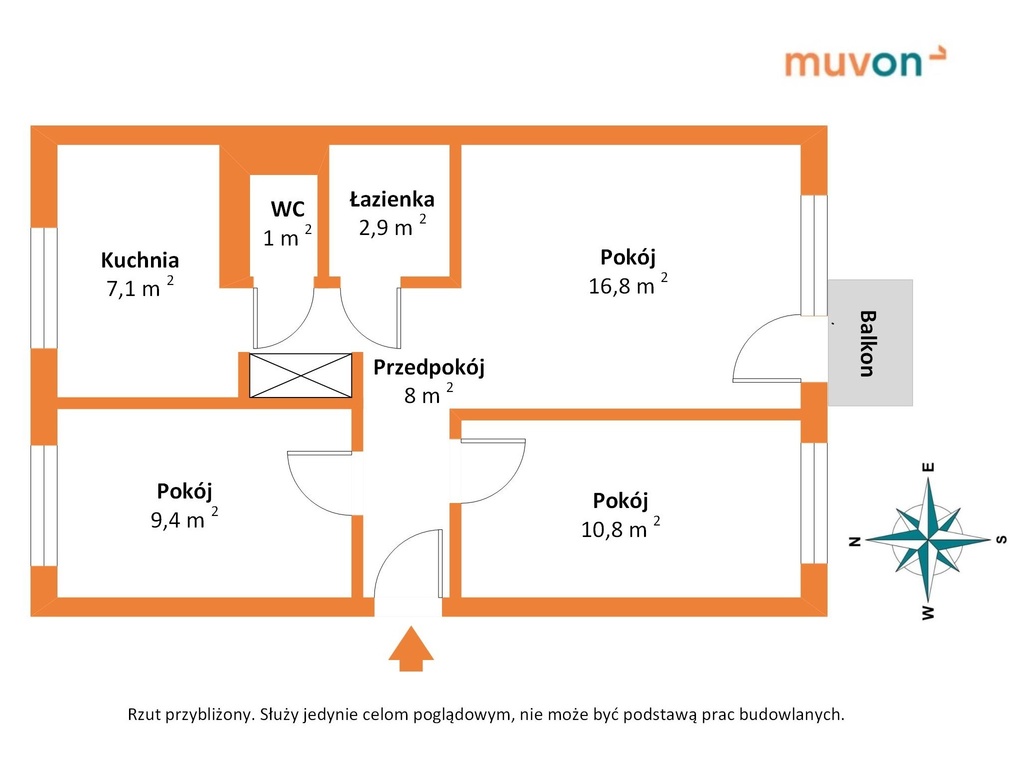 Mieszkanie 3-pokoje na os. Podkarczówka