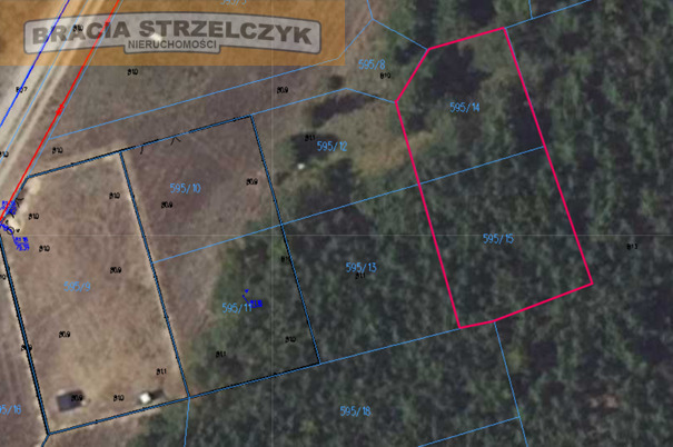 Działka budowlana Łacha gm. Serock.