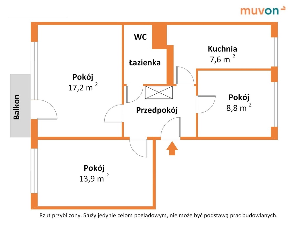 3 pokoje na Chęcińskiej. Wchodzisz i mieszkasz
