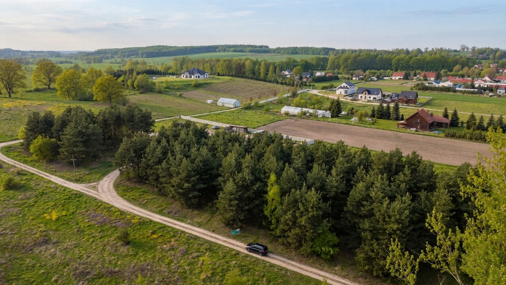 Działka marzeń: 18ar pod ścianą lasu w Zaborze