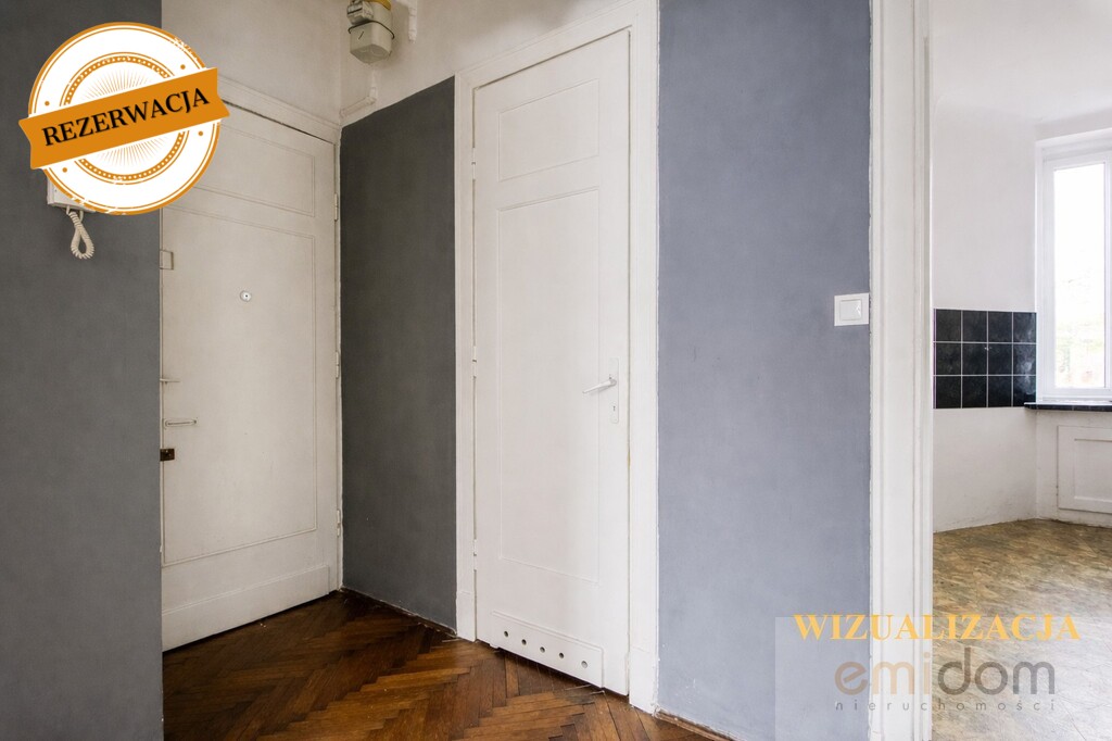 Przedwojenna kamienica I 2 pokoje z balkonem