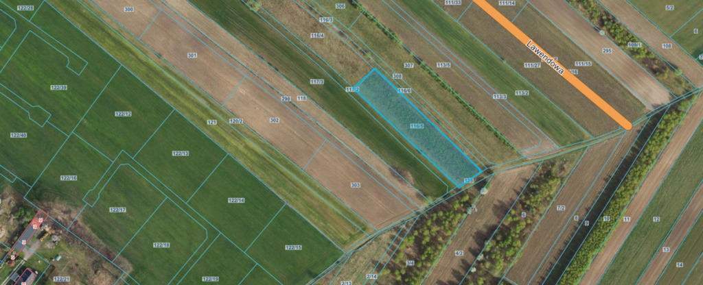 Działka budowlana 3000 m² Dąbrówka - Marianka