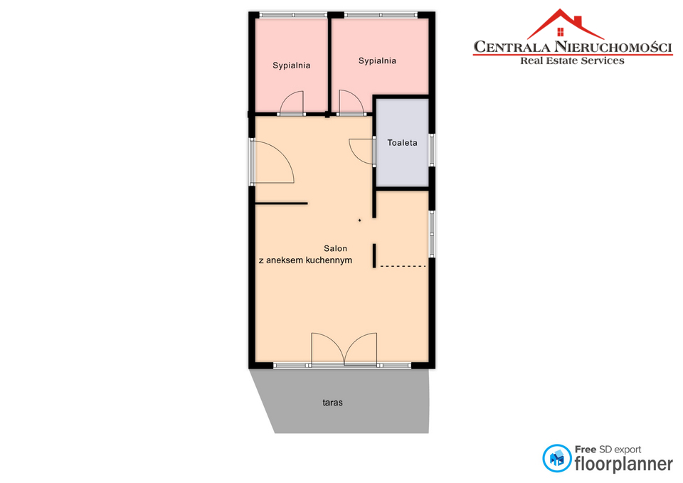 Unikalny apartament na Winnicy, 3 pok