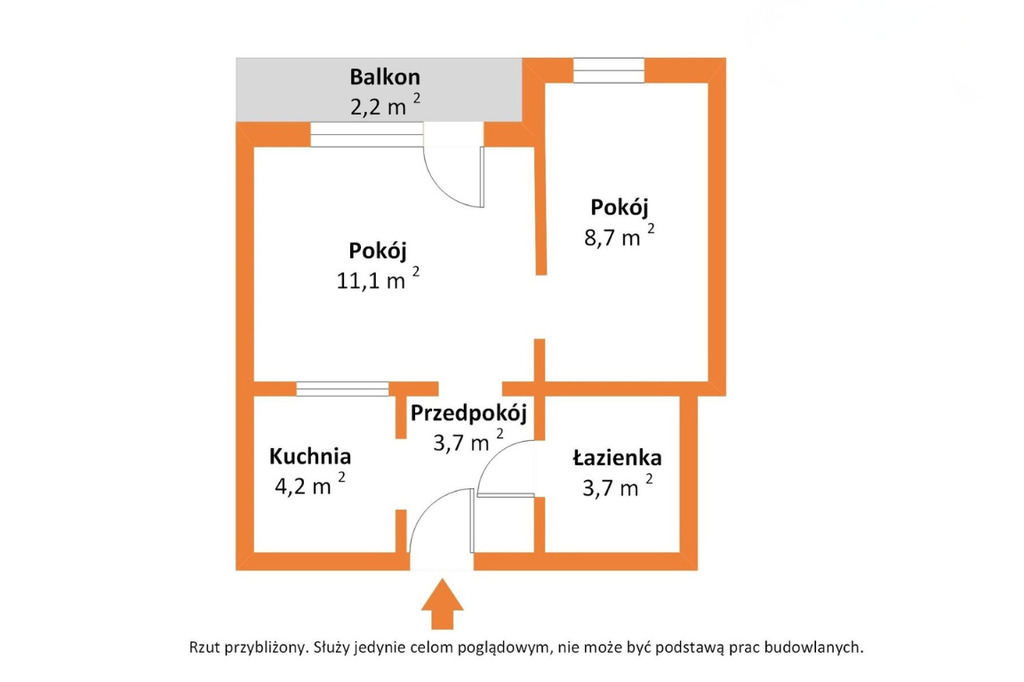 2-POKOJOWE MIESZKANIE Z POTENCJAŁEM