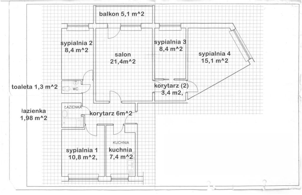 Przestronne 5 pokoi dla rodziny, blisko Żurawiniec