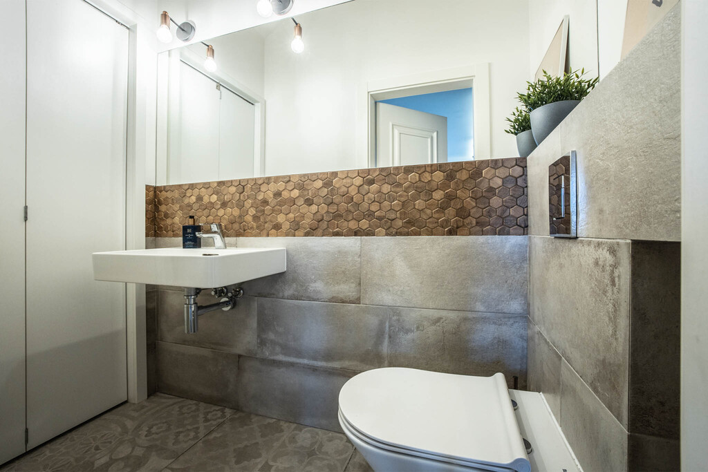 Dwupoziomowy dom przy Rudzkiej Górze