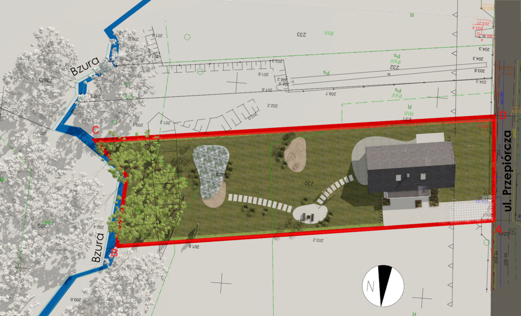 Działka nr 230 ul.Przepiórcza