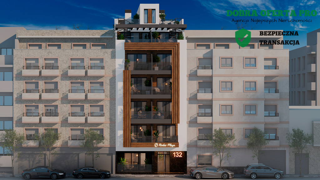 Apartamenty w centrum Torrevieja -200 m od plaży