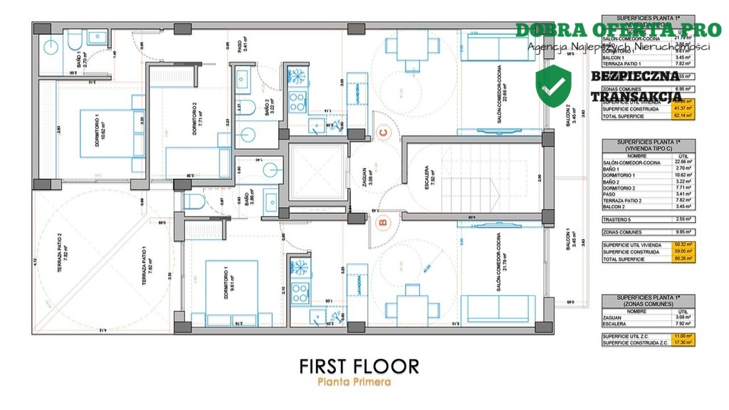 Apartament z basenem i widokiem na morze