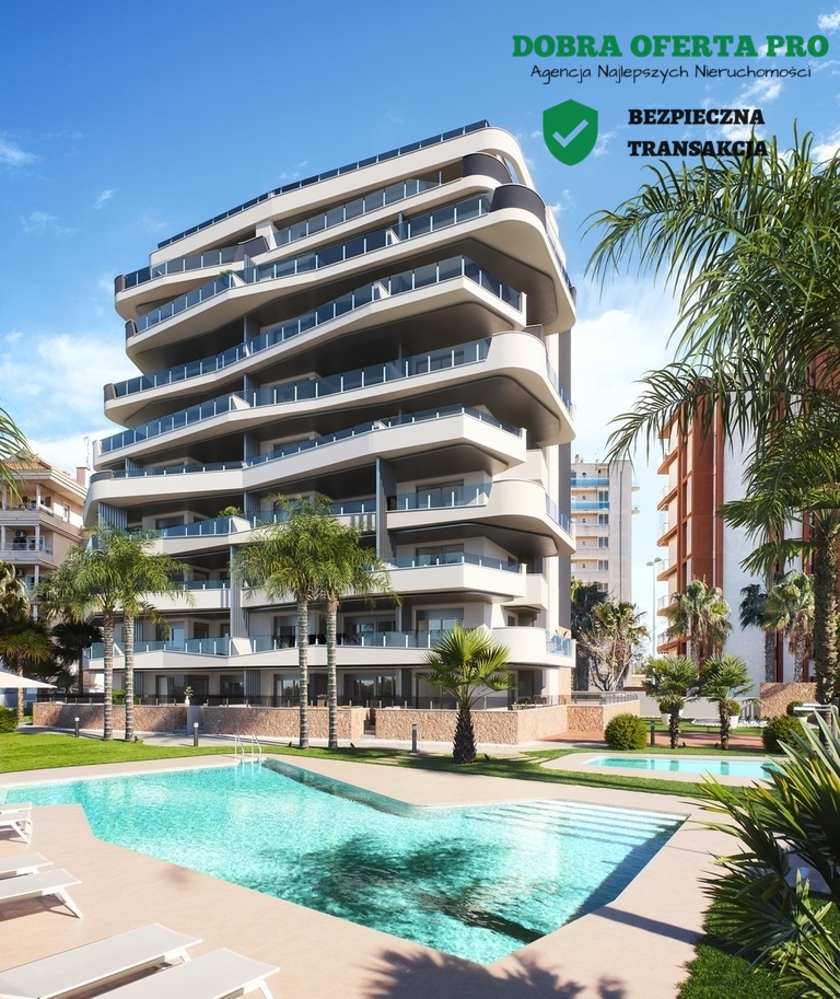 Luksusowe apartamenty w Guardamar 1000 m od plaży!