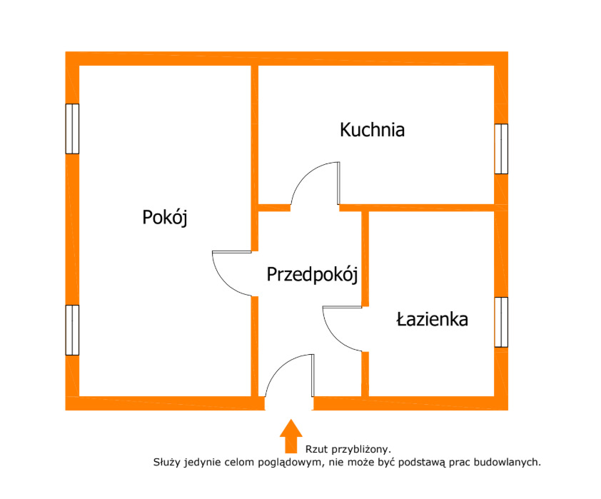Mieszkanie 34 m² po remoncie - Parter!