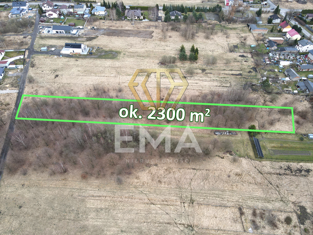 Działka na sprzedaż Dźbów 2300 m2