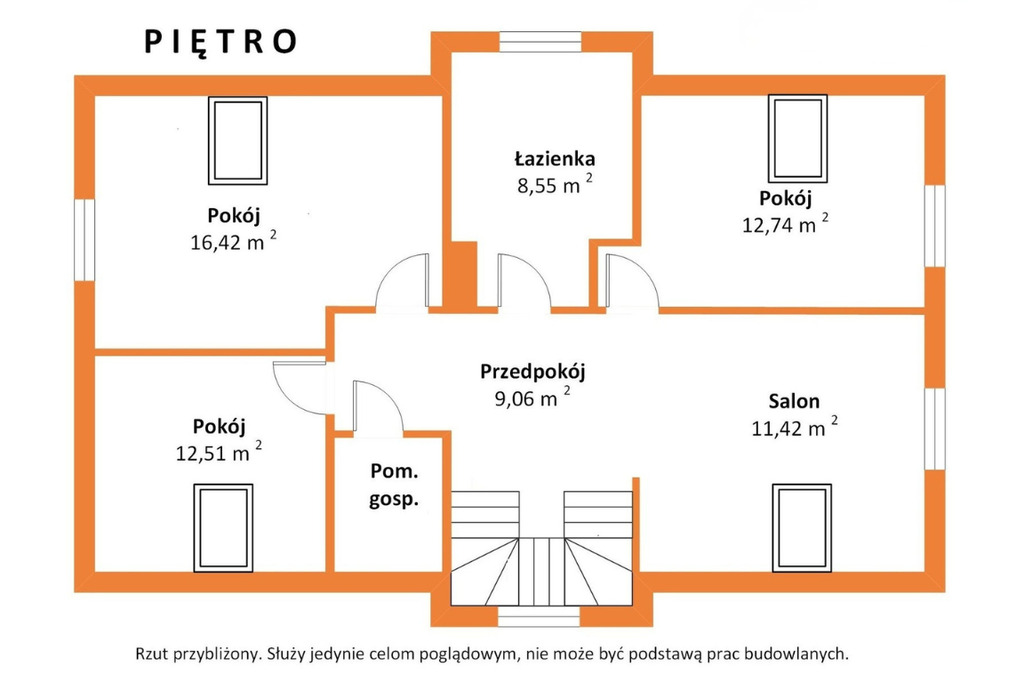 Rodzinne zacisze w Krzyżu Wlkp. – przestronny dom