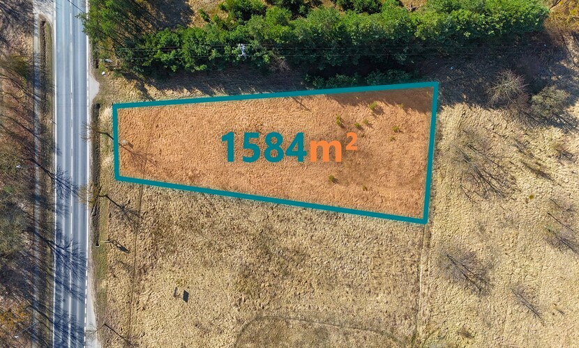 Działka budowlana MPZP | Sierosław | 1584 m2