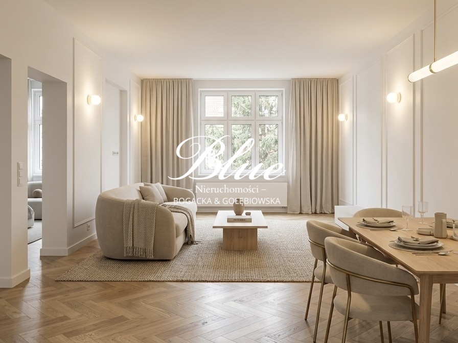 Nowoczesny komfort w kamienicy - 5 pokoi