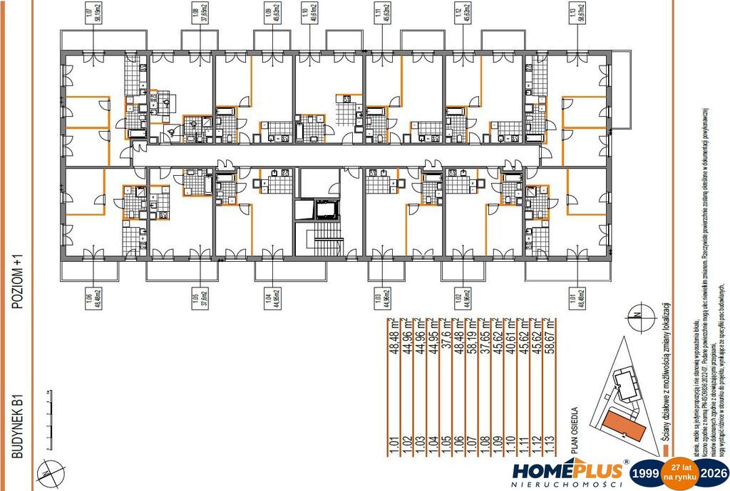 18 km od centrum Warszawy-Marki przy głównej ulicy