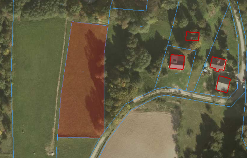 Działka budowlana na sprzedaż – 3687 m² | Białka