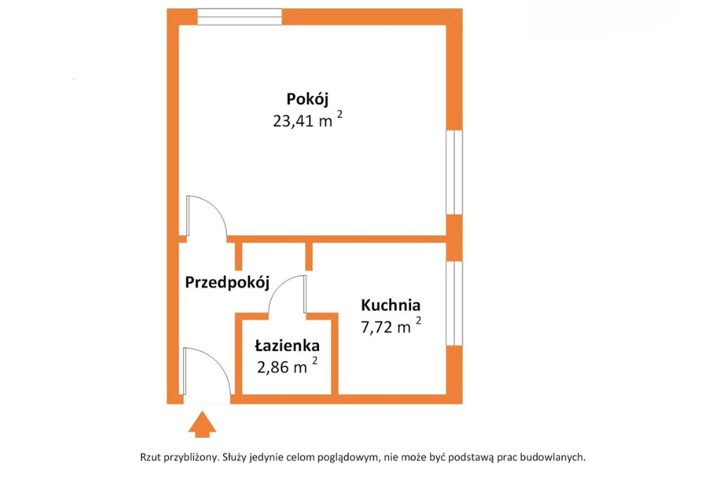 Kawalerka blisko Rynku | 39,7 m² Olkusz